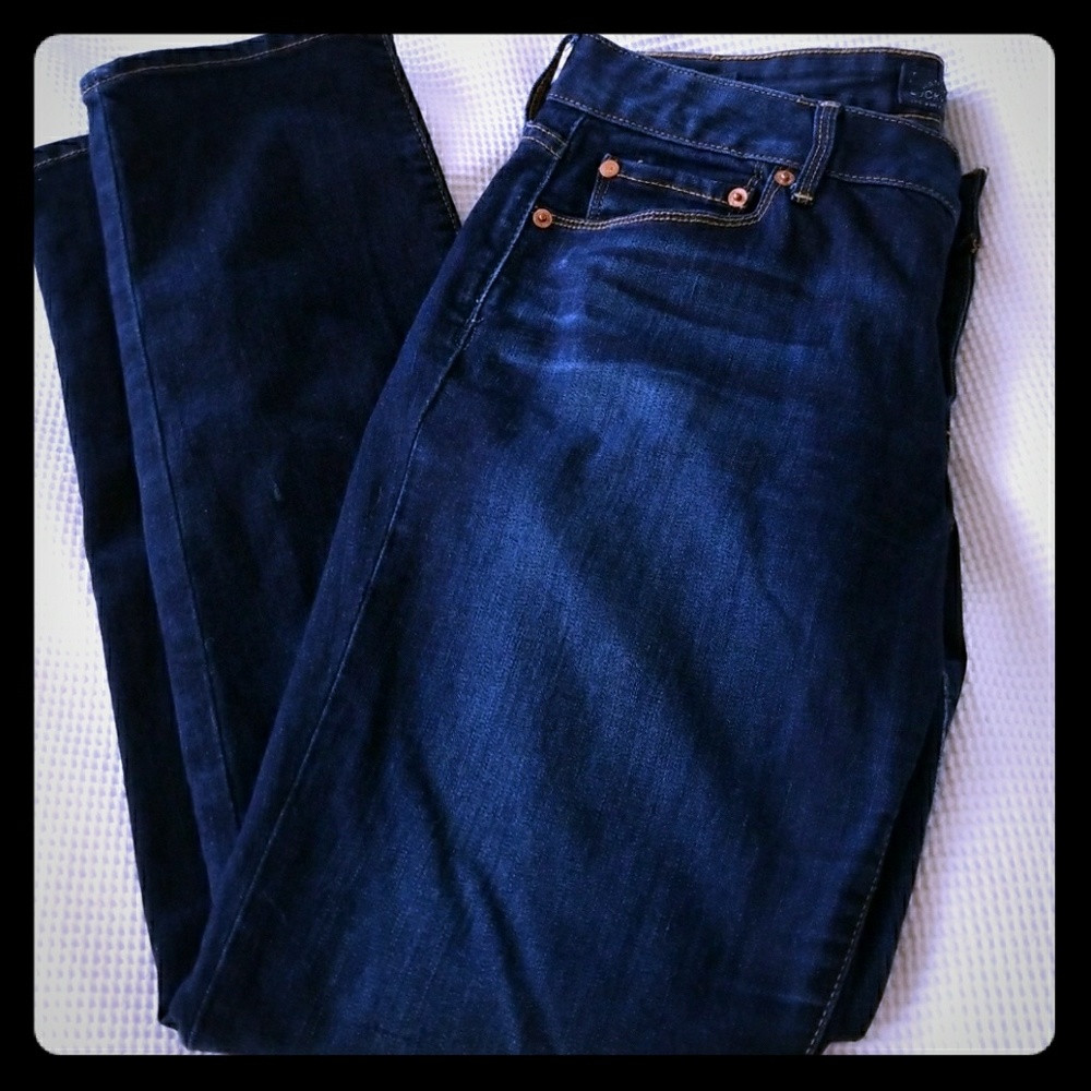 Size 10 Lucky Brand Lolita skinny, ankle length